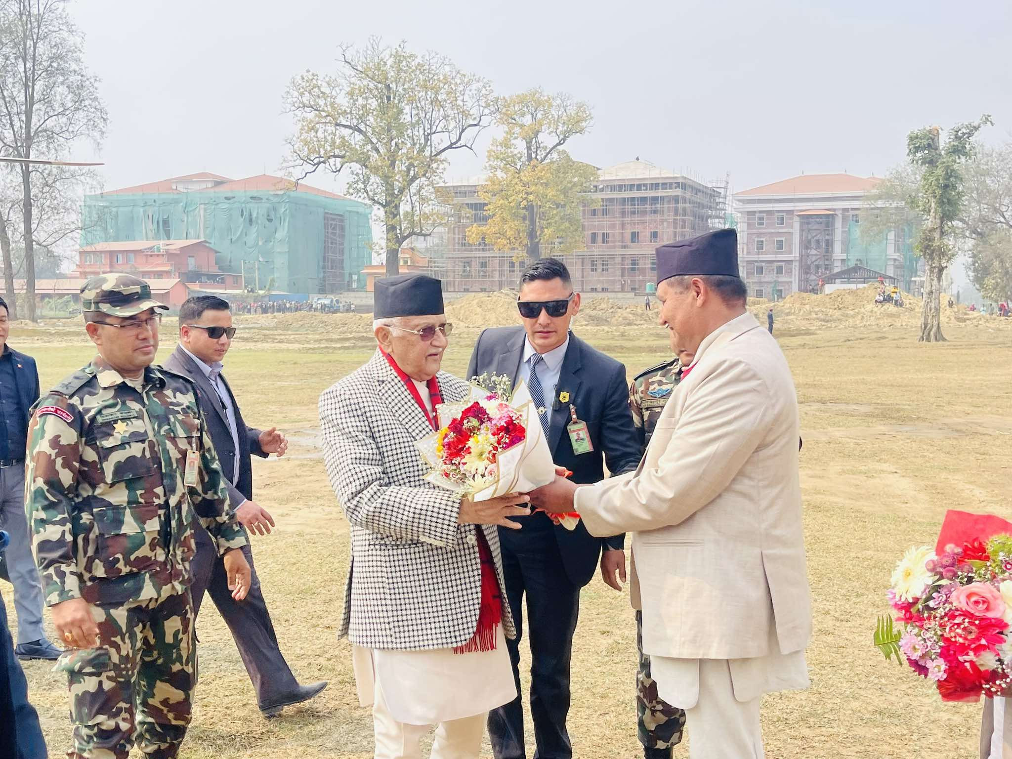 प्रधानमन्त्री ओली दाङमा, लुम्बिनी प्रदेशसभाको बैठकलाई विशेष सम्बोधन गर्ने तयारी